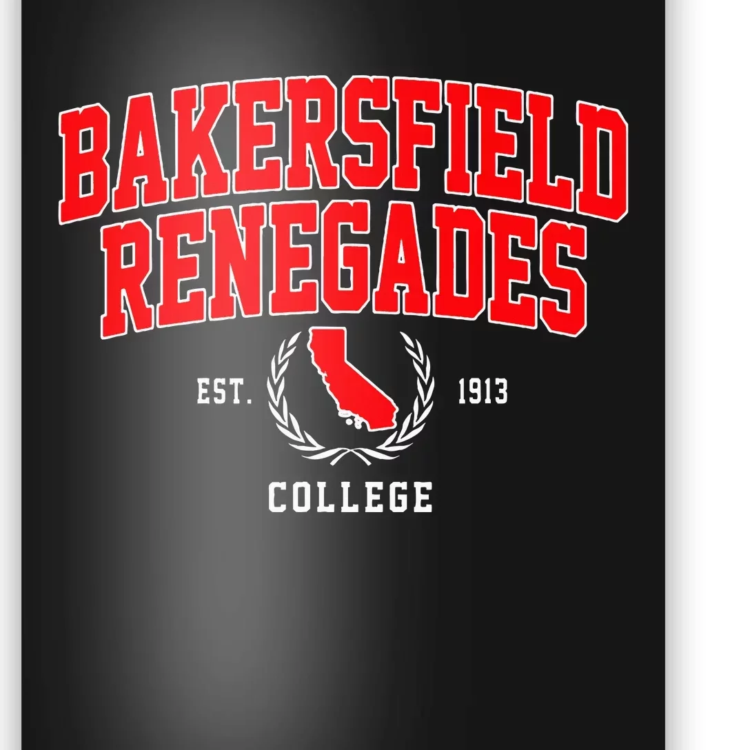 Bakersfield College Renegades Arch Design Poster