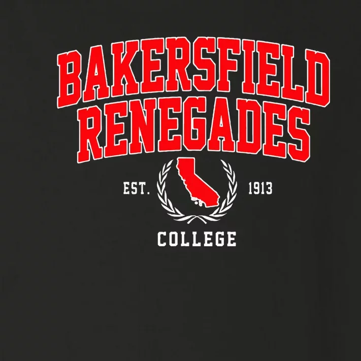 Bakersfield College Renegades Arch Design Toddler Long Sleeve Shirt