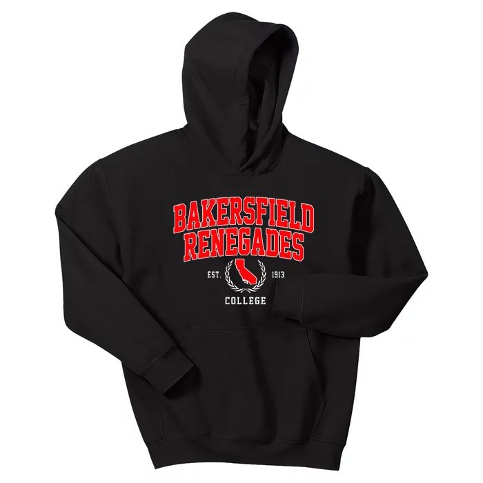 Bakersfield College Renegades Arch Design Kids Hoodie