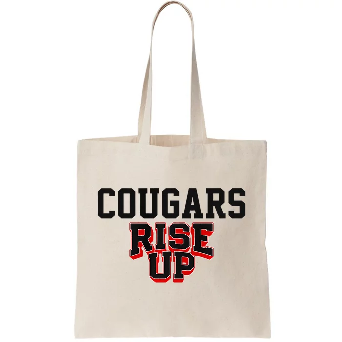 Brazos Cougars Rise Up Hs Premium Tote Bag