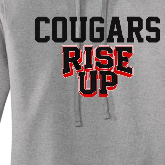 Brazos Cougars Rise Up Hs Premium Women's Pullover Hoodie