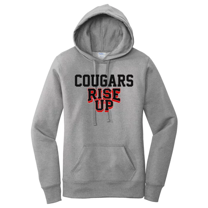 Brazos Cougars Rise Up Hs Premium Women's Pullover Hoodie