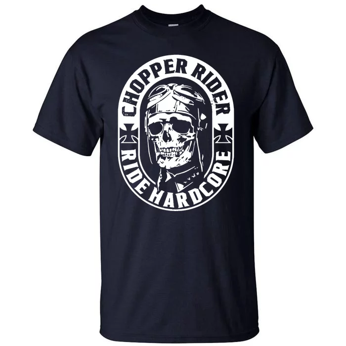 Biker Chopper Rider Motorbike Motorcycle Tall T-Shirt