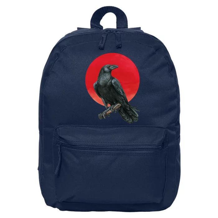 Black Crow Red Moon 16 in Basic Backpack