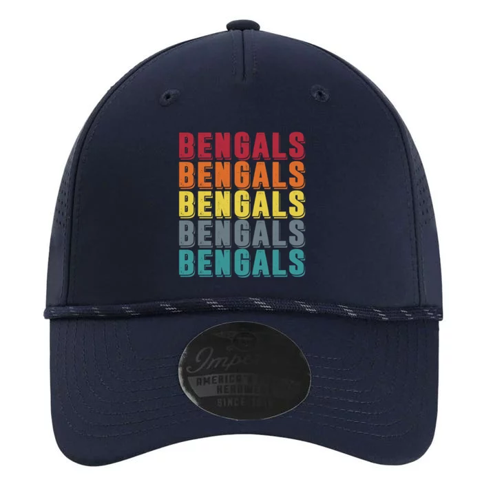 Bengals Colorful Retro Performance The Dyno Cap