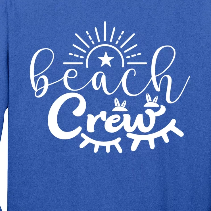 Beach Crew Summer Time Vacation Gift Long Sleeve Shirt