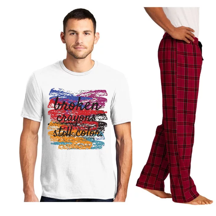 Broken Crayons Still Broken Crayons Still Pajama Set