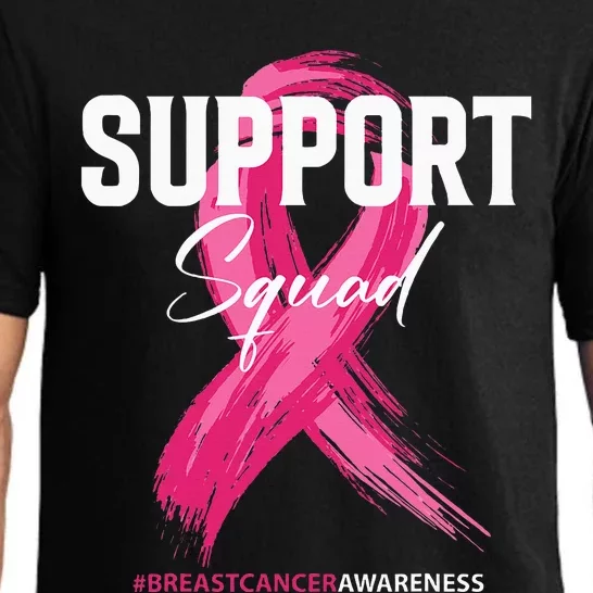 Breast Cancer Support Squad Breast Cancer Awareness Pajama Set