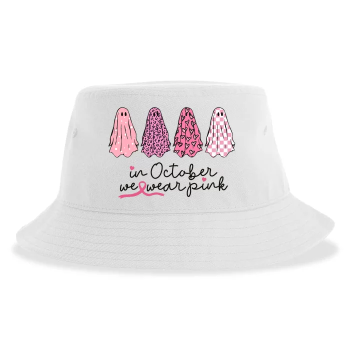 Breast Cancer Support Squad Sustainable Bucket Hat