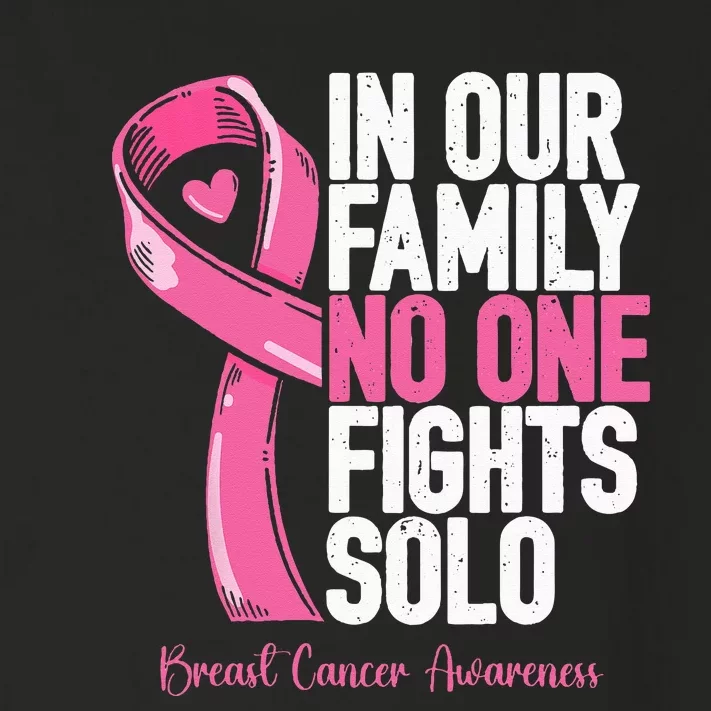 Breast Cancer Support Family Women Breast Cancer Awareness Toddler Long Sleeve Shirt