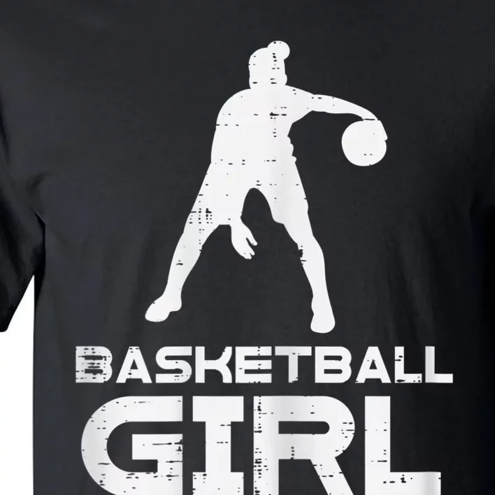 Basketball Cute Sports Lover Baller Player Women Tall T-Shirt