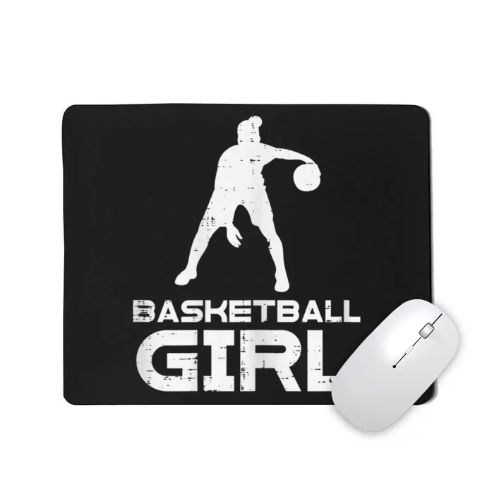 Basketball Cute Sports Lover Baller Player Women Mousepad