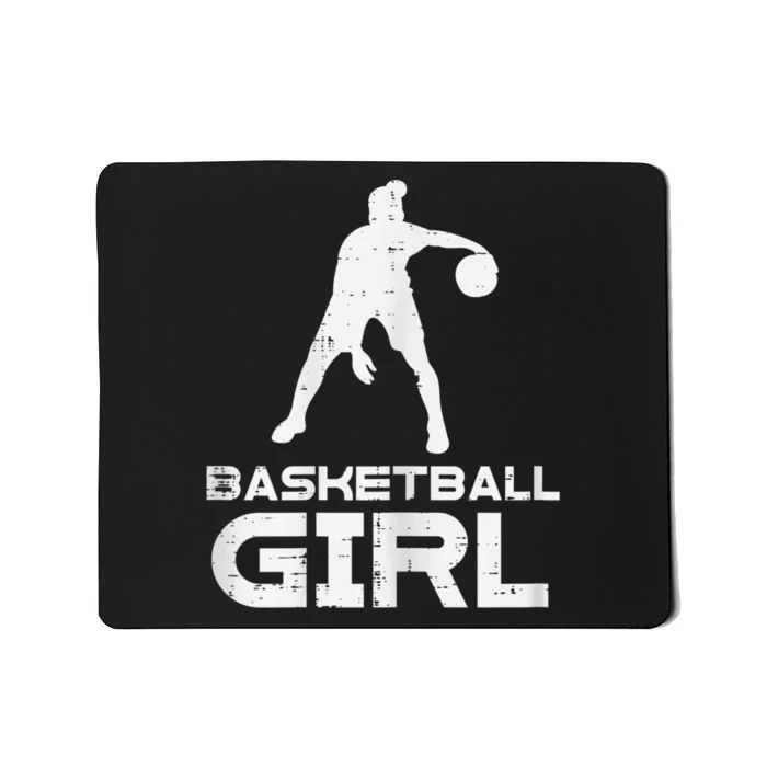 Basketball Cute Sports Lover Baller Player Women Mousepad