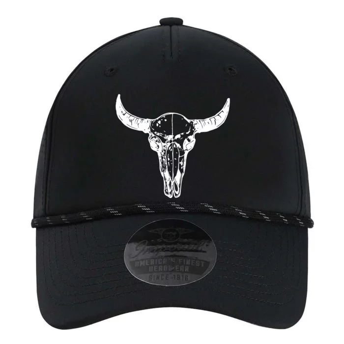 Boho Cow Skull Wild West Western Performance The Dyno Cap