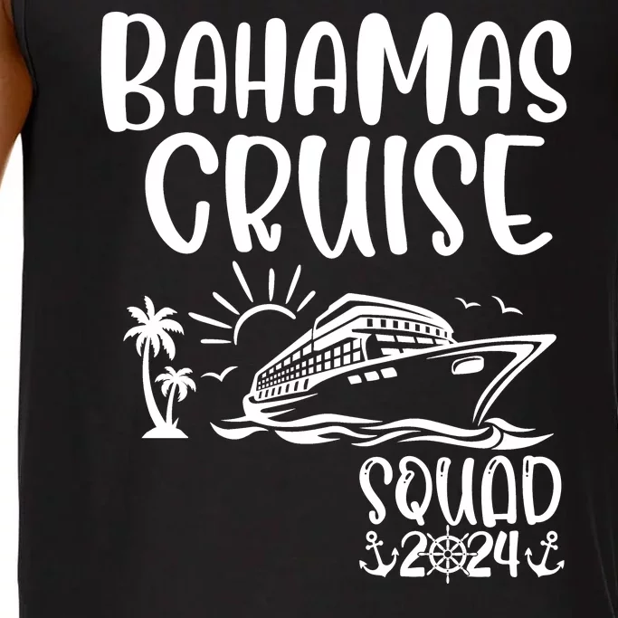 Bahamas Cruise Squad 2024 Bahamas Holiday Family Matching Comfort Colors® Tank Top