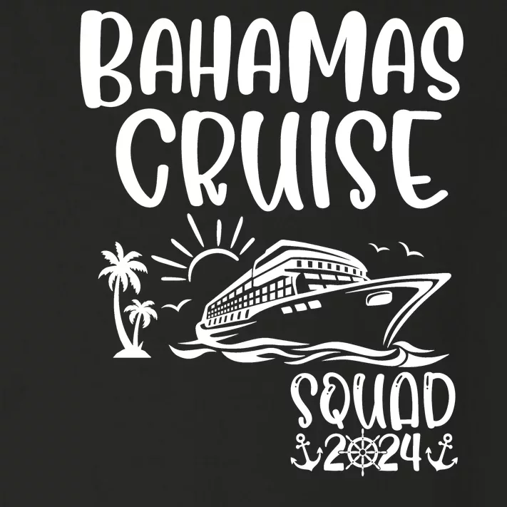 Bahamas Cruise Squad 2024 Bahamas Holiday Family Matching Toddler Long Sleeve Shirt