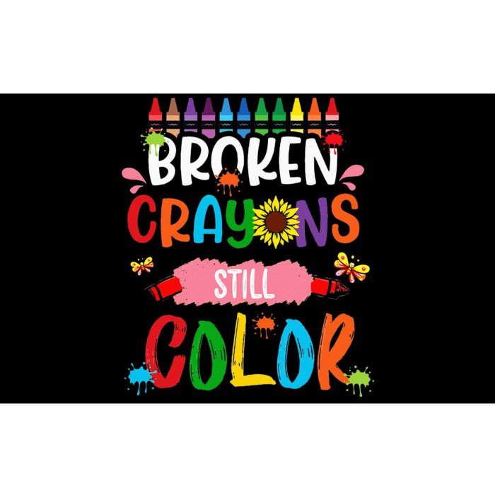 Broken Crayons Still Color Mental Health Awareness Bumper Sticker