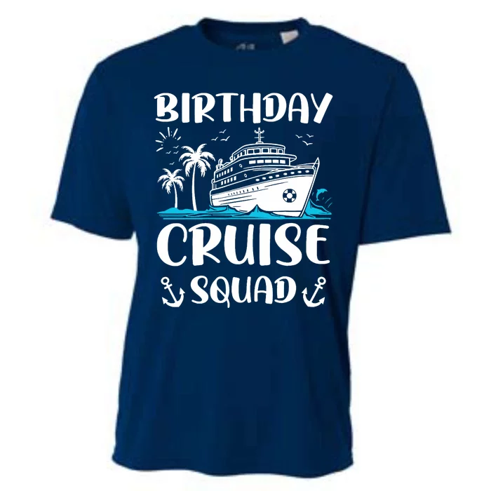 Birthday Cruise Squad Birthday Party Crew Cooling Performance Crew T-Shirt