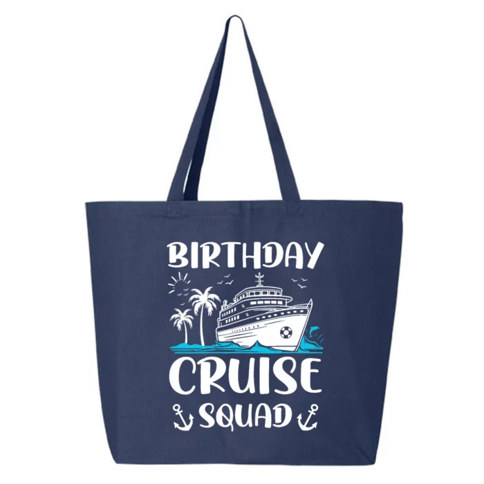 Birthday Cruise Squad Birthday Party Crew 25L Jumbo Tote