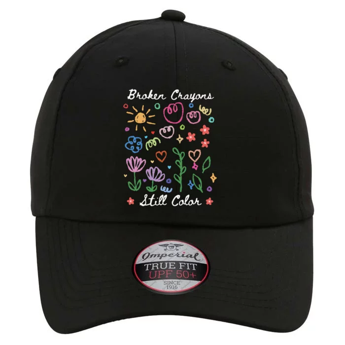 Broken Crayons Still Color Suicide Prevention Semicolon The Original Performance Cap