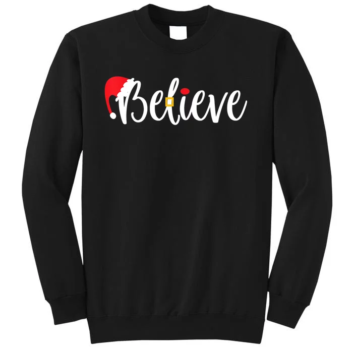 Believe Christmas Shirt Believe Santa TShirt Sweatshirt