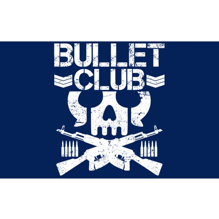 Bullet Club Skull Guns Bumper Sticker