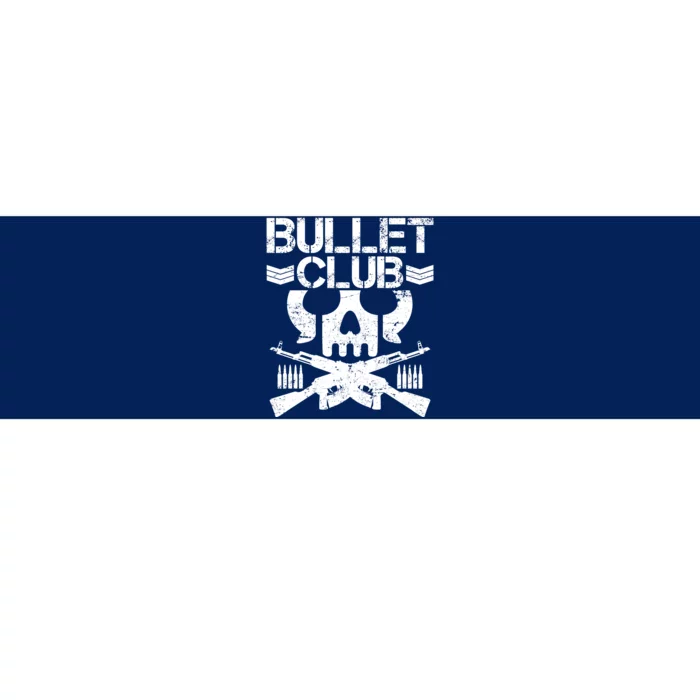 Bullet Club Skull Guns Bumper Sticker