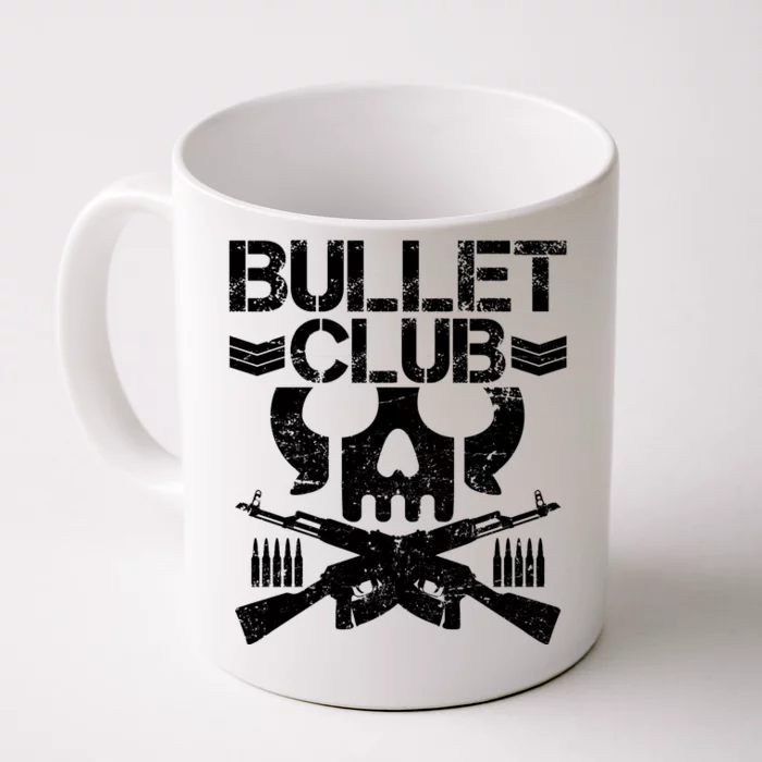 Bullet Club Skull Guns Front & Back Coffee Mug