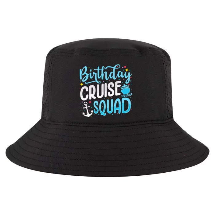 Birthday Cruise Squad Cruising Vacation Funny Crew Cool Comfort Performance Bucket Hat