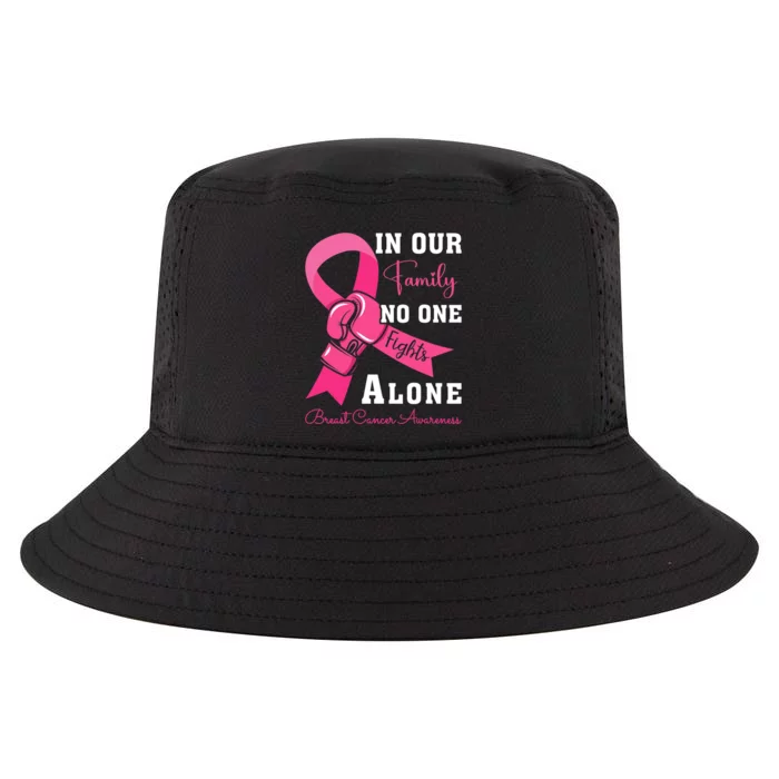 Breast Cancer Support Family Women Breast Cancer Awareness Cool Comfort Performance Bucket Hat