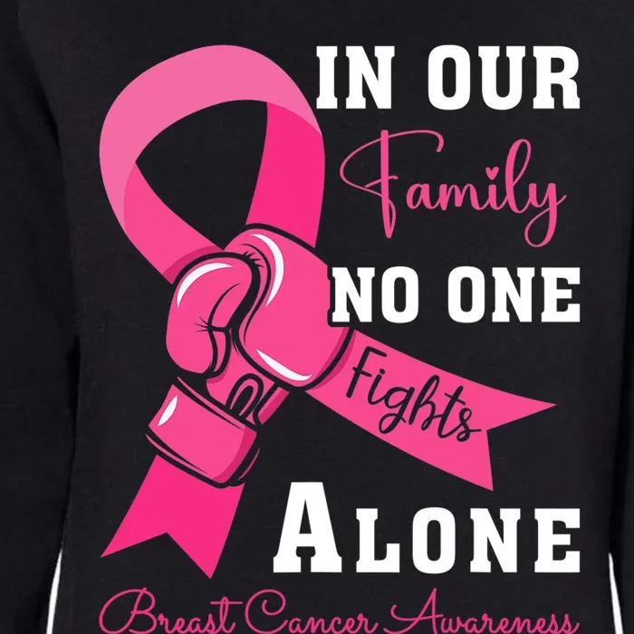 Breast Cancer Support Family Women Breast Cancer Awareness Womens California Wash Sweatshirt