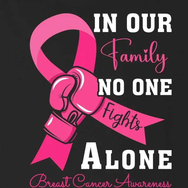 Breast Cancer Support Family Women Breast Cancer Awareness Toddler Long Sleeve Shirt