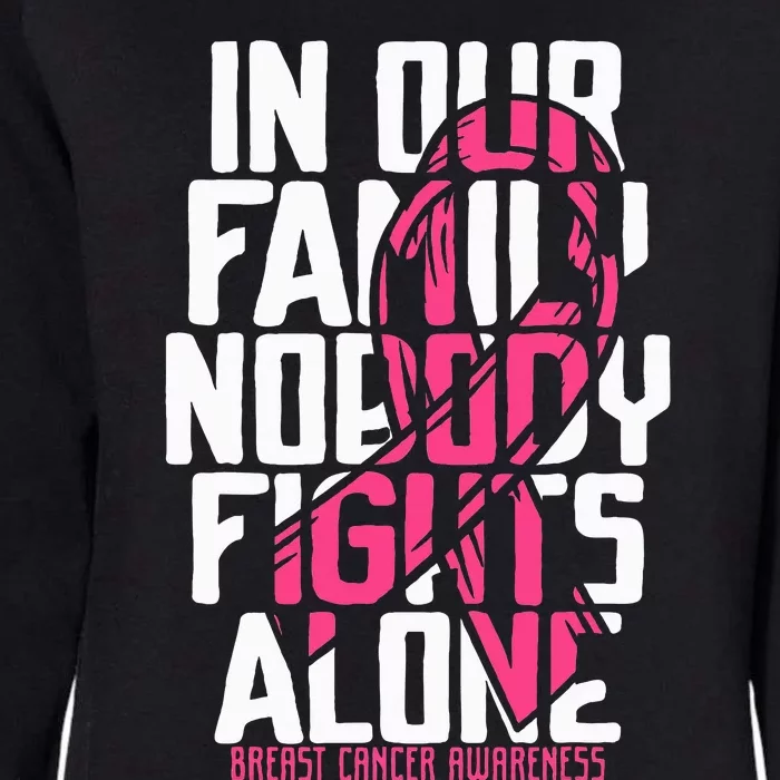 Breast Cancer Support Family Breast Cancer Awareness Womens California Wash Sweatshirt