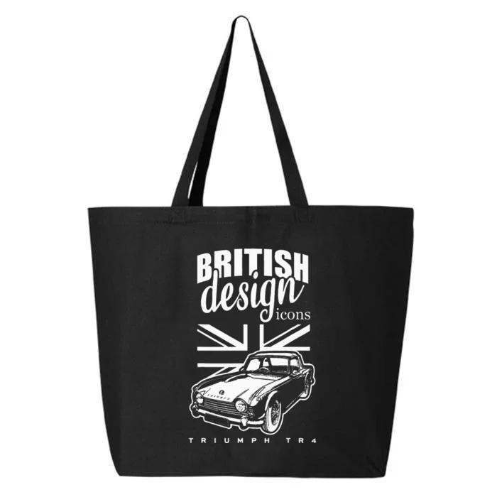 British Classic Super Car Triumph TR4 25L Jumbo Tote