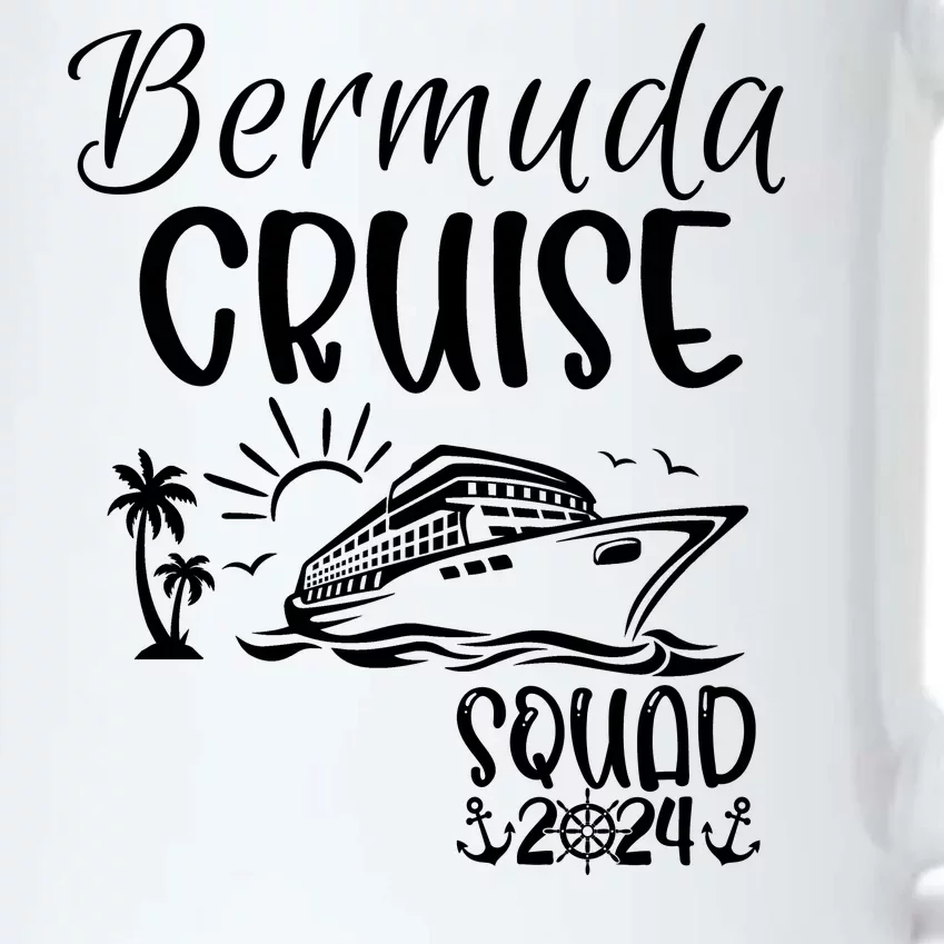 Bermuda Cruise Squad 2024 Bermuda Holiday Family Matching Black Color Changing Mug