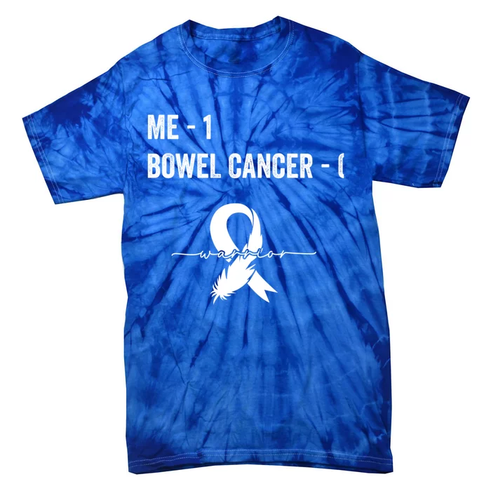 Bowel Cancer Survivor Bowel Cancer Awareness Support Meaningful Gift Tie-Dye T-Shirt