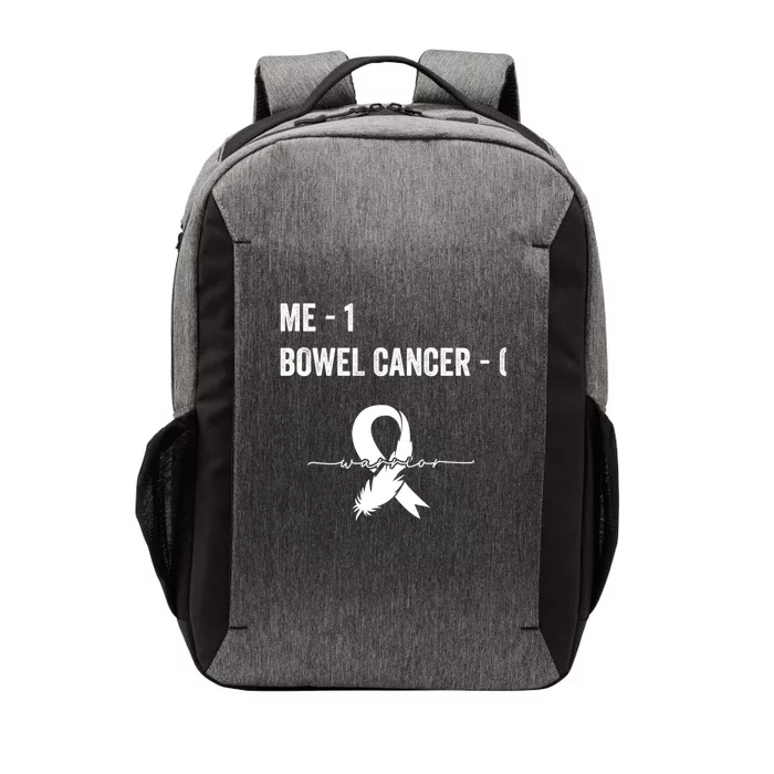 Bowel Cancer Survivor Bowel Cancer Awareness Support Meaningful Gift Vector Backpack