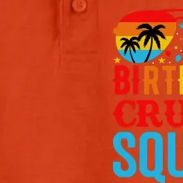 Birthday Cruise Squad Dry Zone Grid Performance Polo