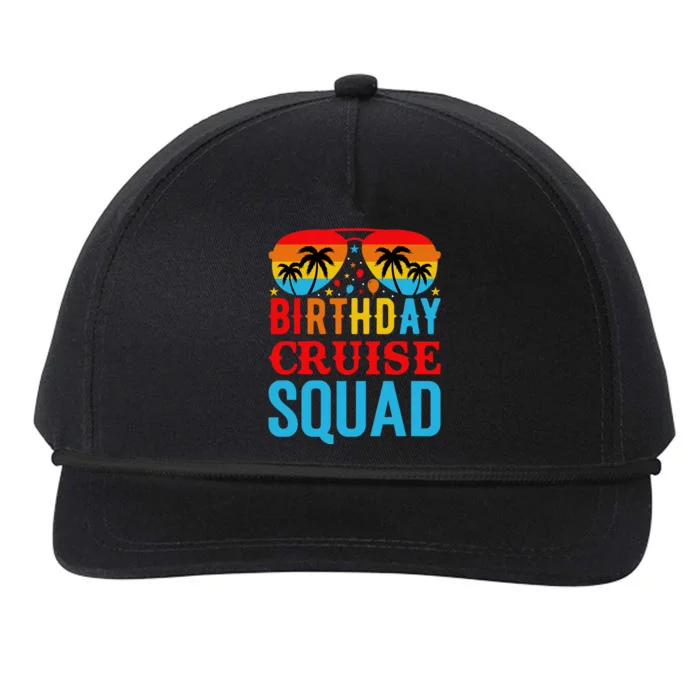 Birthday Cruise Squad Snapback Five-Panel Rope Hat