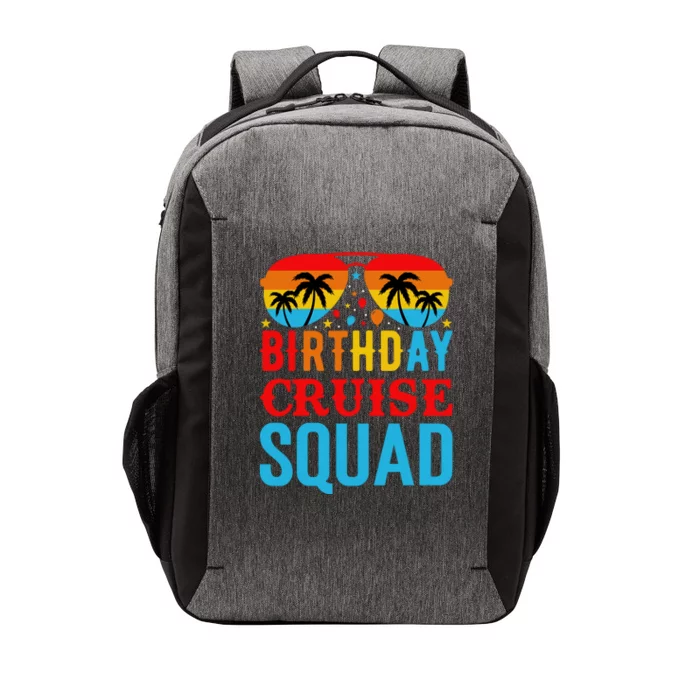 Birthday Cruise Squad Vector Backpack