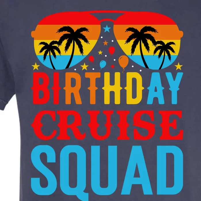 Birthday Cruise Squad Garment-Dyed Heavyweight T-Shirt