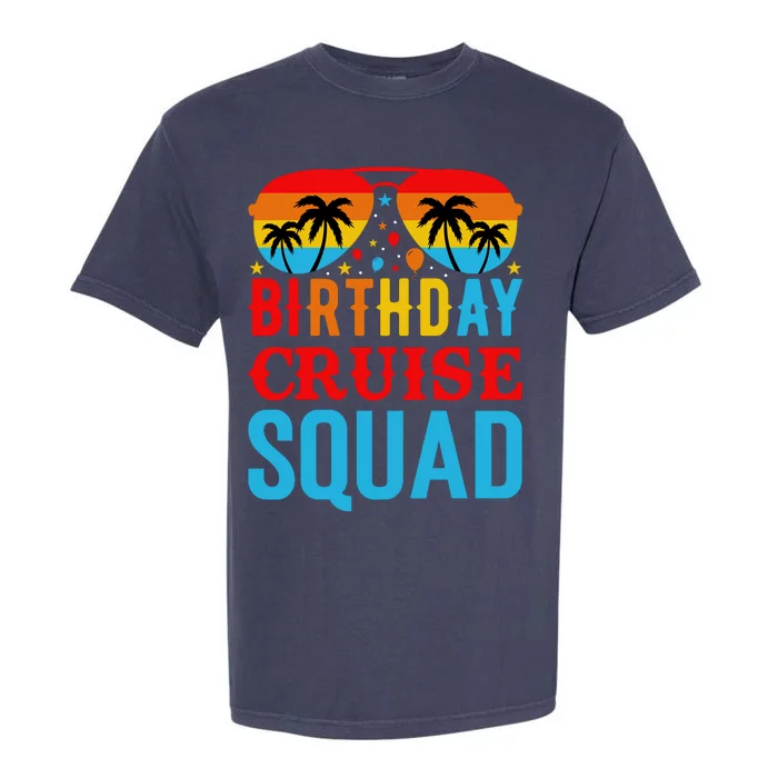 Birthday Cruise Squad Garment-Dyed Heavyweight T-Shirt