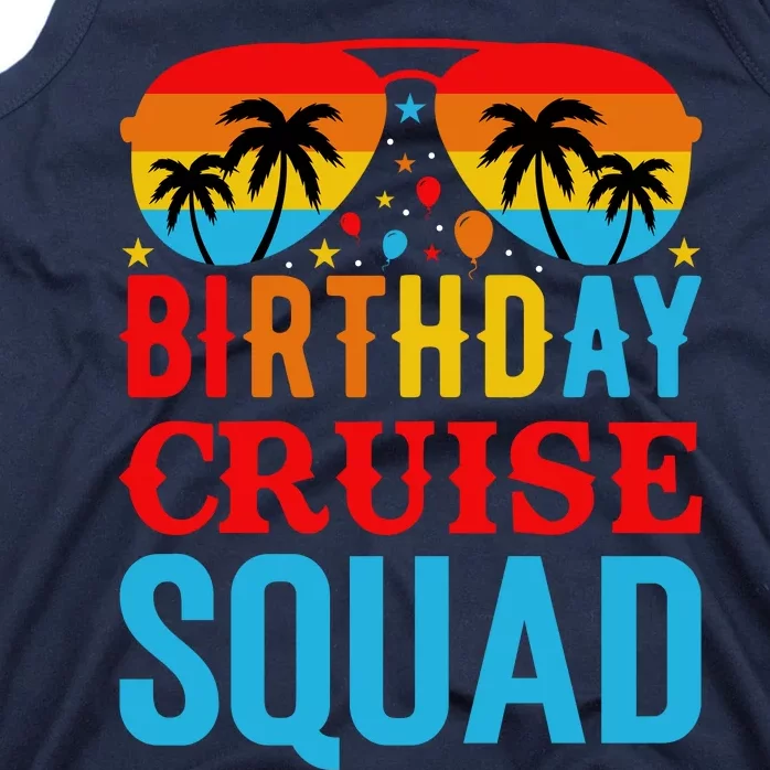 Birthday Cruise Squad Tank Top