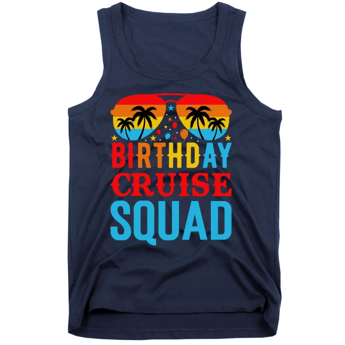 Birthday Cruise Squad Tank Top