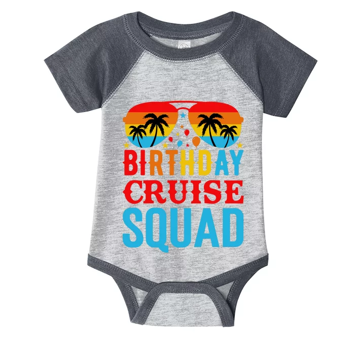 Birthday Cruise Squad Infant Baby Jersey Bodysuit