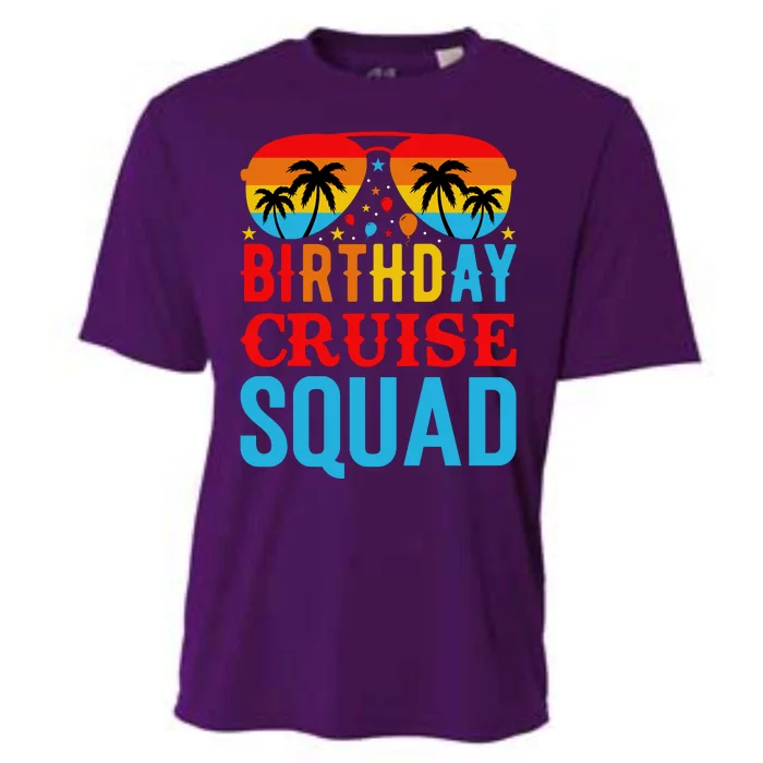 Birthday Cruise Squad Cooling Performance Crew T-Shirt