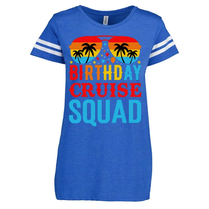 Birthday Cruise Squad Enza Ladies Jersey Football T-Shirt