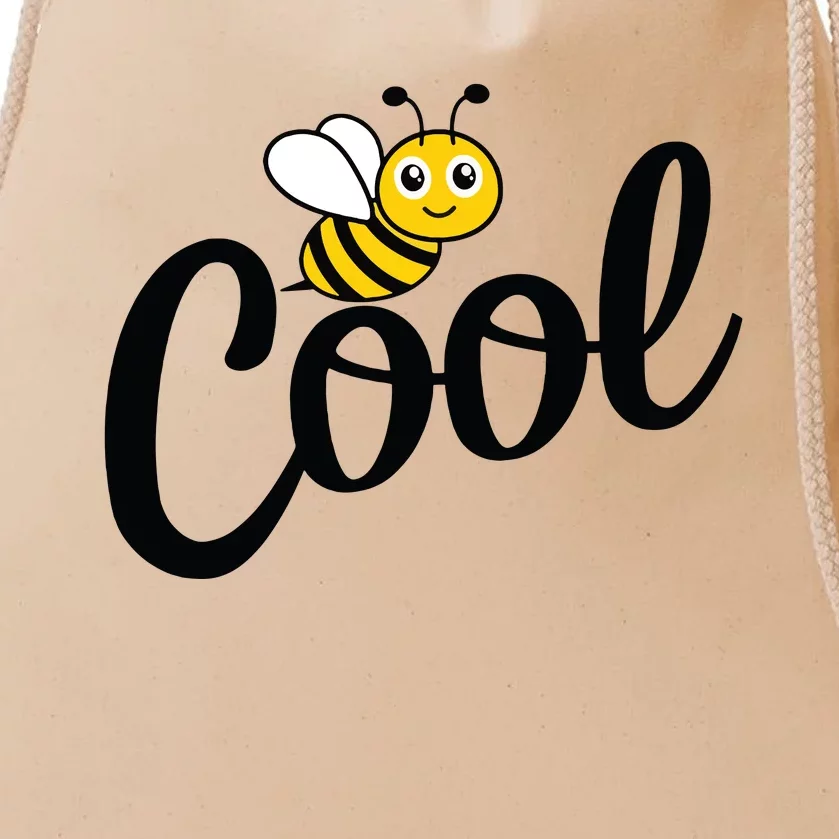 Bee Cool Summer Drawstring Bag