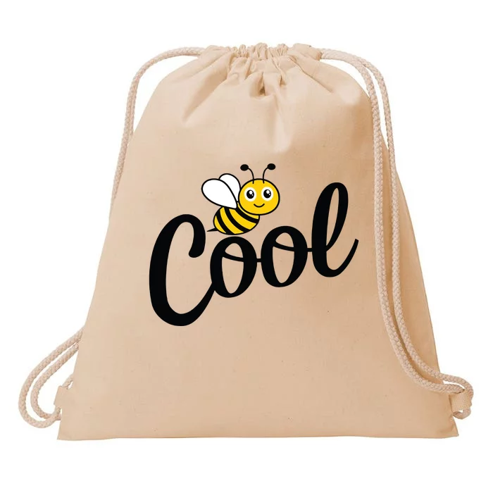 Bee Cool Summer Drawstring Bag