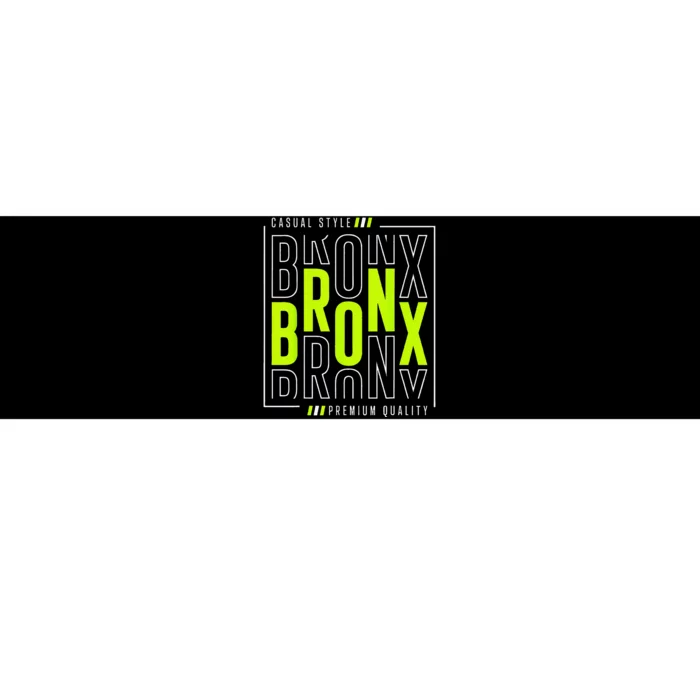 Bronx Casual Style Bumper Sticker